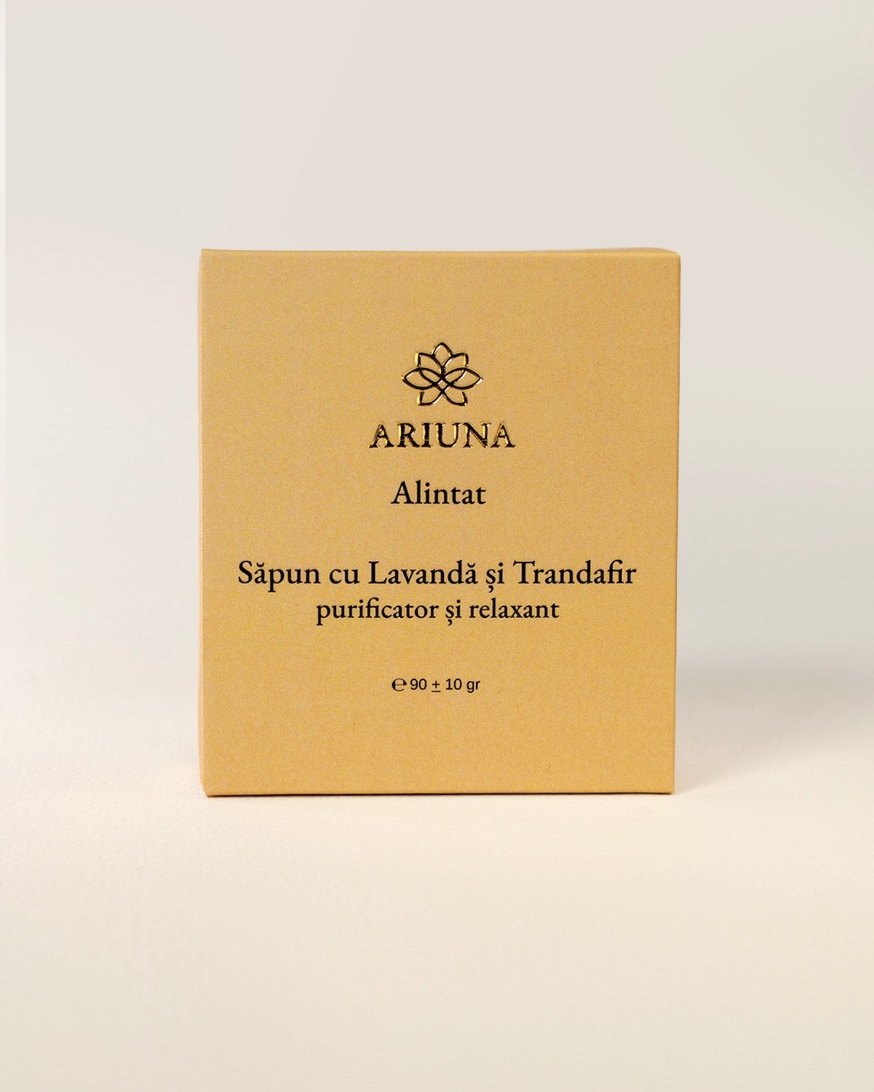 Alintat sapun lavanda si trandafir ambalaj